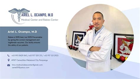 Ocampo Medical Clinic and Rabies Center .